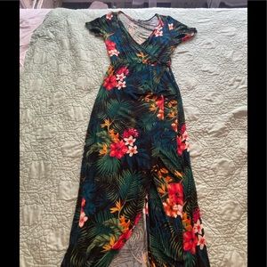 Floral summer dress.